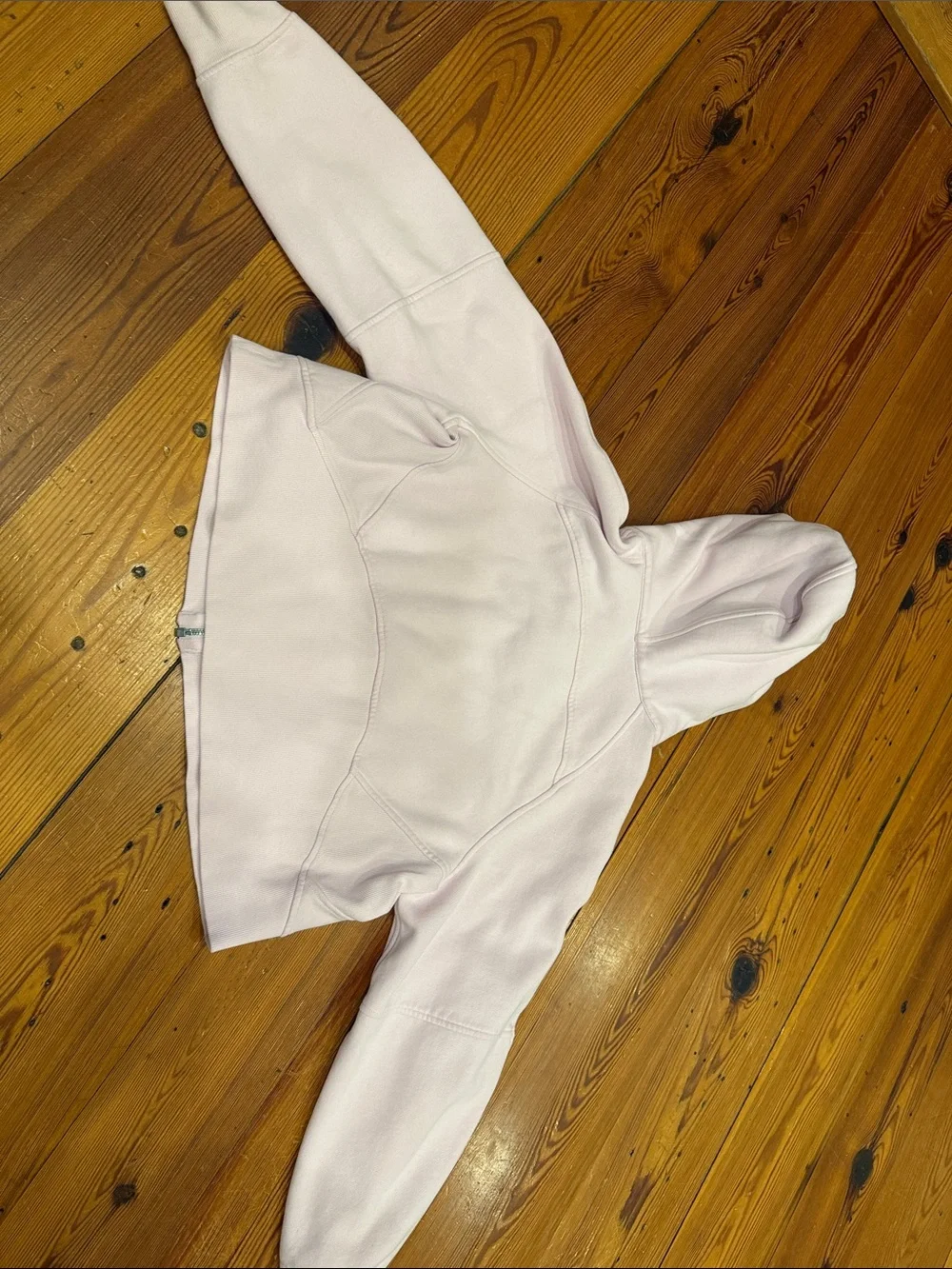 lululemon athletica womens Light Pink Zip-Up Hoodie